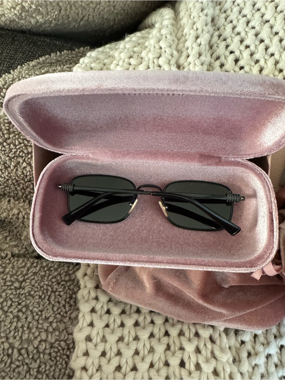 NWT MIU MIU SUNGLASSES 💘 - Picture 9 of 9